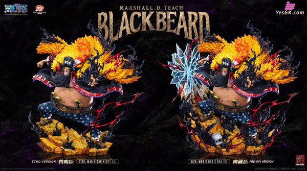 One Piece Blackbeard Marshall D. Teach Statue - Jimei Palace Studio