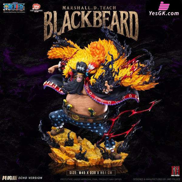 One Piece Blackbeard Marshall D. Teach Statue - Jimei Palace Studio