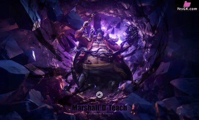 One Piece Blackbeard Pirates #1 Marineford Marshall D. Teach Statue - C2 Studio [Pre-Order] Deposit