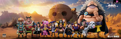 One Piece Blackbeard Pirates 10th Ship Captain of Ship 4 Avalo Pizarro GK Statue - YZ Studio [Pre-Order Closed] One