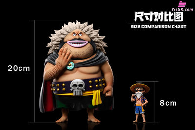 One Piece Blackbeard Pirates #11 Black Group Sanjuan Wolf Statue - A + Studio [Pre-Order]