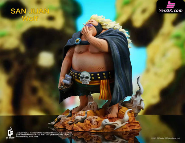 One Piece Blackbeard Pirates #9 San Juan Wolf GK Statue - DX Studio [In-Stock] - Full Payment - One Piece
