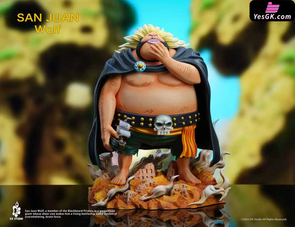 One Piece Blackbeard Pirates #9 San Juan Wolf GK Statue - DX Studio [In-Stock] - Full Payment - One Piece