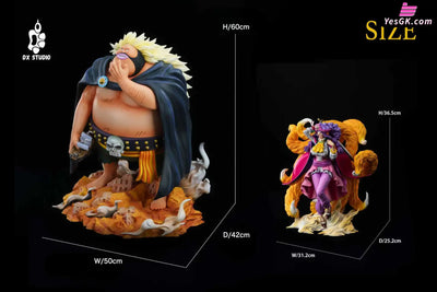 One Piece Blackbeard Pirates #9 San Juan Wolf GK Statue - DX Studio [In-Stock] - Full Payment - One Piece