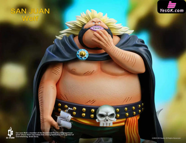 One Piece Blackbeard Pirates #9 San Juan Wolf GK Statue - DX Studio [In-Stock] - Full Payment - One Piece