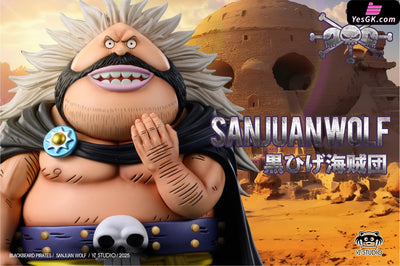 One Piece Blackbeard Pirates #9 Sanjuan Wolf GK Statue - YZ Studio [Pre-Order] One Piece