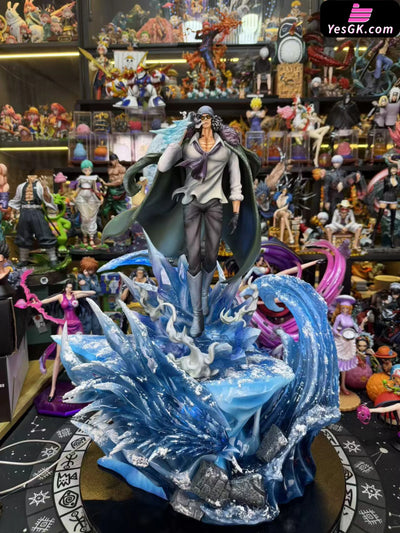 One Piece Blackbeard Pirates Captain Kuzan GK Statue - C2 Studio [In-Stock] One Piece