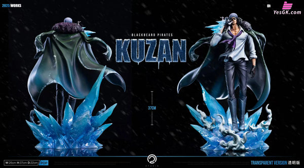 One Piece Blackbeard Pirates Captain Kuzan GK Statue - C2 Studio [Pre-Order] Deposit / B One Piece
