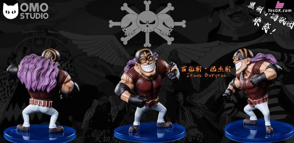 One Piece Blackbeard Pirates Kuzan And Burgess Resin Statue - Omo Studio [Pre-Order Closed] Full