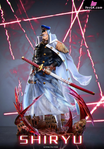 One Piece Blackbeard Pirates Shiryu Resin Statue - Lx Studio [Pre-Order] Deposit /