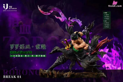 One Piece Bloody Roronoa Zoro Statue - Iu Studio [In-Stock]