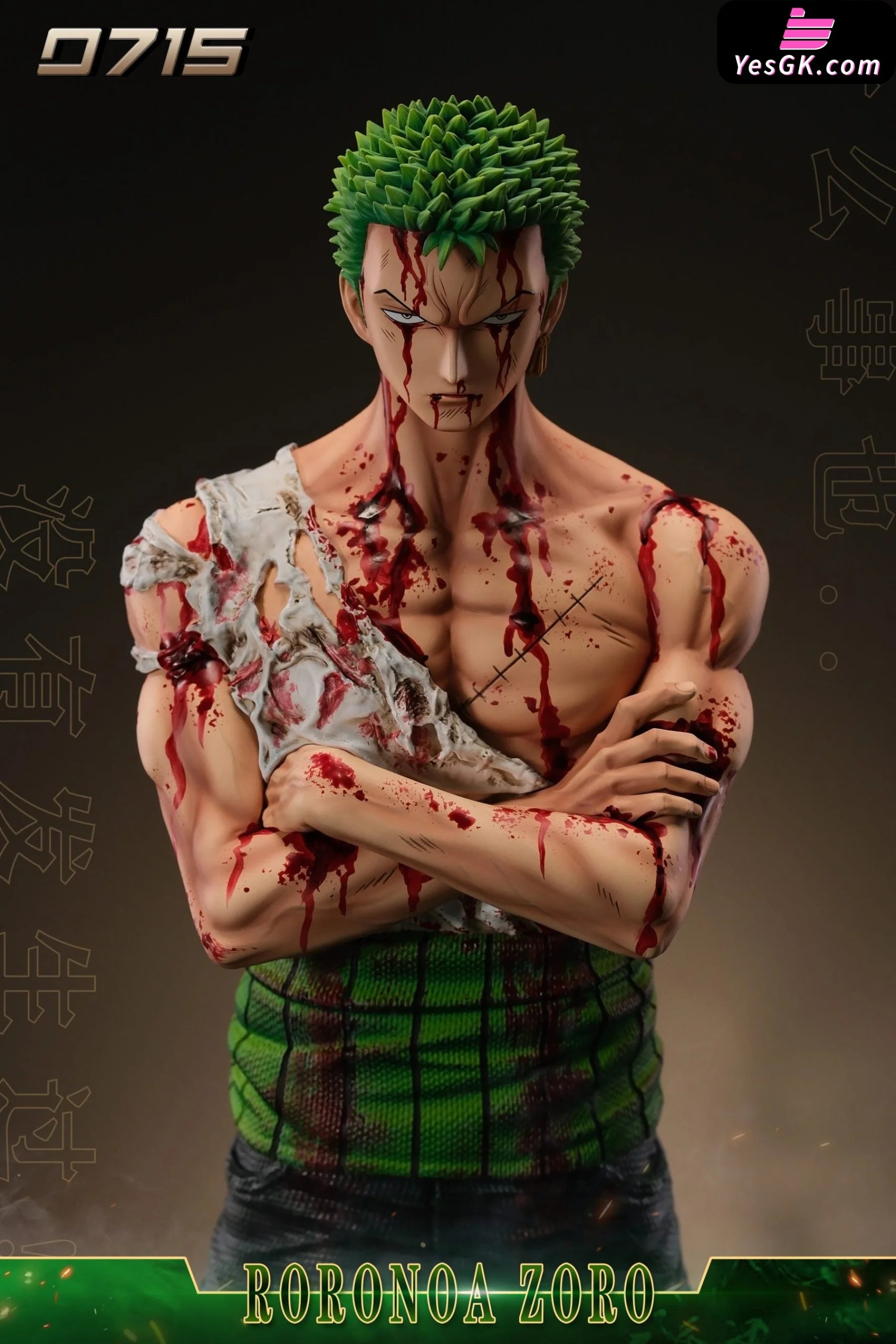 One Piece Bloody Zoro GK Statue - 0715 Studio – YesGK