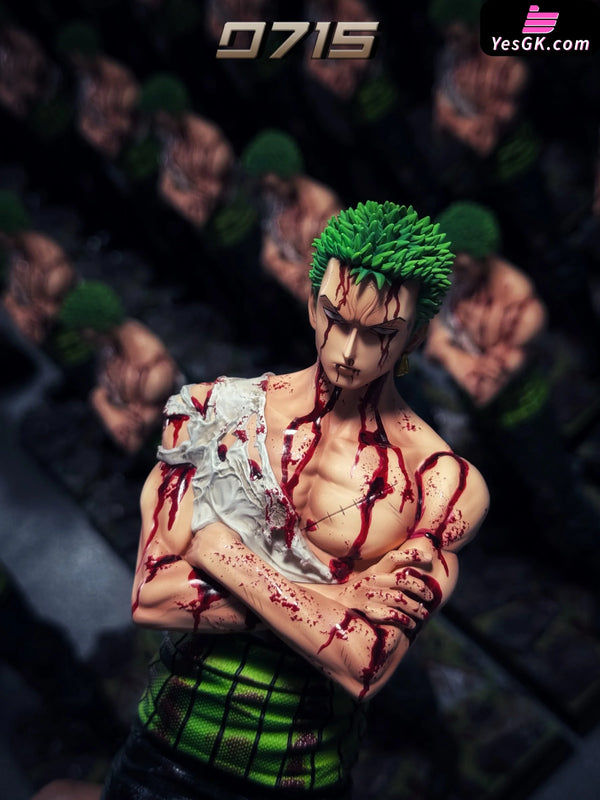 One Piece Bloody Zoro GK Statue - 0715 Studio [In-Stock] One Piece