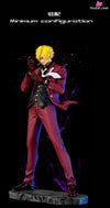 One Piece Blue Flame Sanji Statue - T-H Studio [In-Stock] - Full Payment / Low spec (no special effects) - One Piece