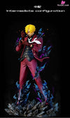 One Piece Blue Flame Sanji Statue - T-H Studio [In-Stock] - Full Payment / Medium spec (body effects) - One Piece