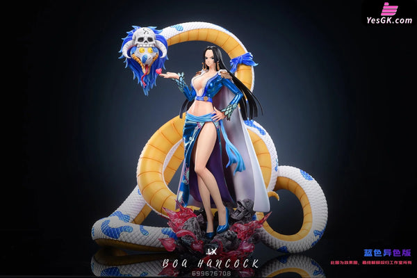 One Piece Boa Hancock GK Statue - LX Studio [In-Stock] - Full Payment / Blue Version Set - One Piece