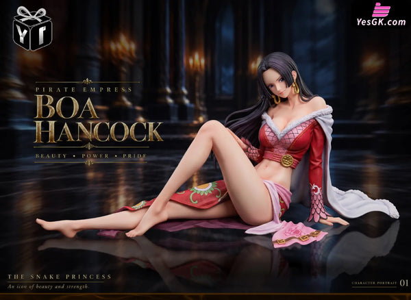 One Piece Boa Hancock Resting Statue - YI Studio