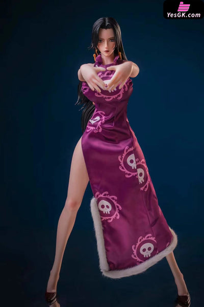 One Piece Boa Hancock Statue - Ling Yun Studio [In-Stock] Full Payment / A: (Character + 2D Face