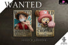One Piece Bounty Series Monkey D. Luffy & Tony Tony Chopper Photo Frame Fridge Magnet and Relief Painting Peripheral