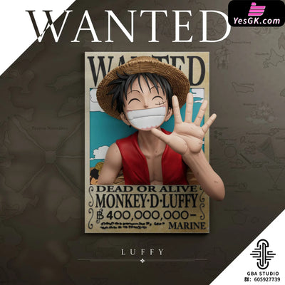 One Piece Bounty Series Monkey D. Luffy & Tony Tony Chopper Photo Frame Fridge Magnet and Relief Painting Peripheral