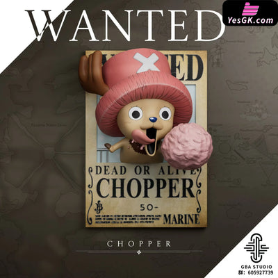 One Piece Bounty Series Monkey D. Luffy & Tony Tony Chopper Photo Frame Fridge Magnet and Relief Painting Peripheral