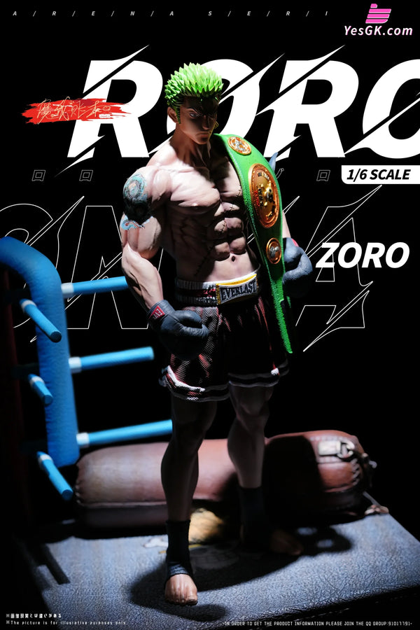 One Piece Boxing Series #1 Roronoa Zoro GK Statue - MagicBook Studio [In-Stock] - Full Payment - One Piece