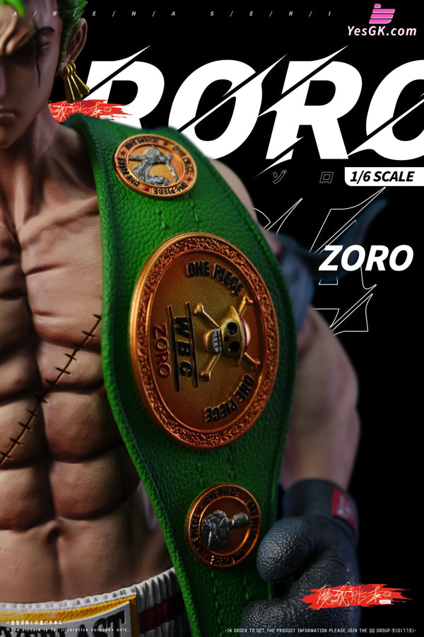 One Piece Boxing Series #1 Roronoa Zoro GK Statue - MagicBook Studio [In-Stock] - Full Payment - One Piece