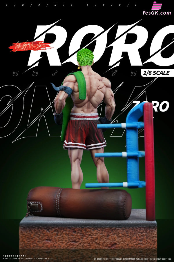 One Piece Boxing Series #1 Roronoa Zoro GK Statue - MagicBook Studio [In-Stock] - Full Payment - One Piece