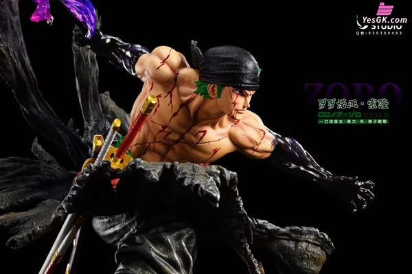 One Piece Break #1 Blooded Roronoa Zoro Statue - Iu Studio [Pre-Order]