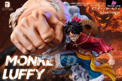 One Piece Btpopmax Supplementary Plan Three Files Luffy Statue - Bt Studio [In Stock]