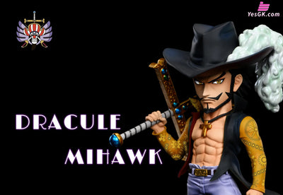 One Piece Buggy Pirates Cross Guild 7th Hawkeye Dracule Mihawk WCF GK Statue - A+ Studio [In-Stock] - Full Payment