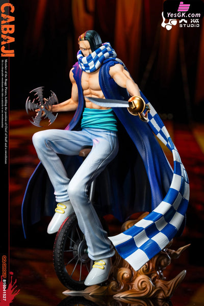 One Piece Buggy Pirates Mohji & Cabaji GK Statue - DX Studio [Pre-Order] One Piece