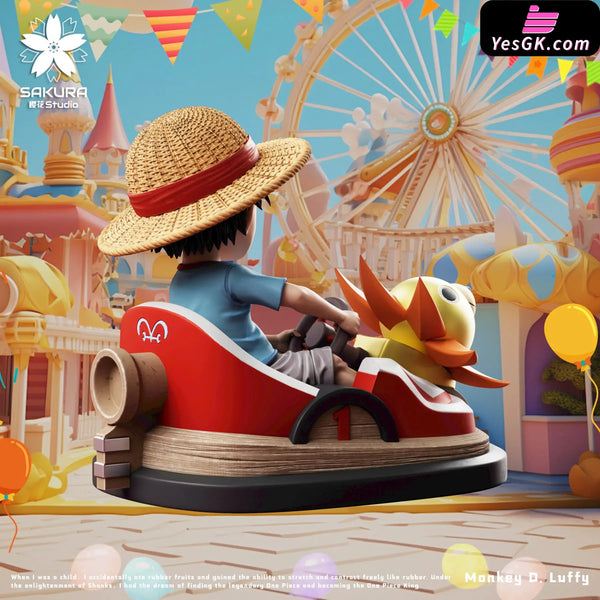 One Piece Bumper Car Luffy Statue - Sakura Studio [Pre - Order]