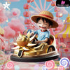 One Piece Bumper Car Luffy Statue - Sakura Studio [Pre - Order] Deposit / Gold