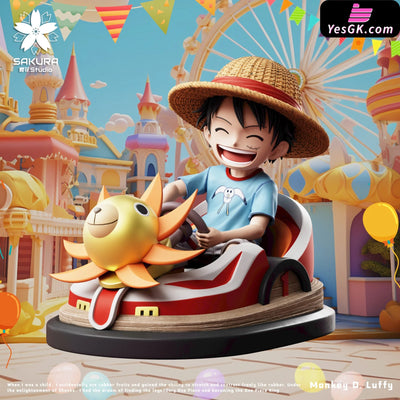 One Piece Bumper Car Luffy Statue - Sakura Studio [Pre - Order] Deposit / Primary Color