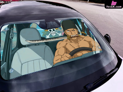 One Piece Car front sunshade Zoro Peripheral - Plover Studio [Pre-Order] One Piece