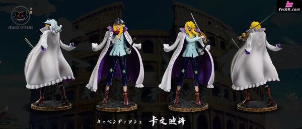 One Piece Cavendish of the White Horse POP GK Statue - Black Studio [In-Stock] - One Piece