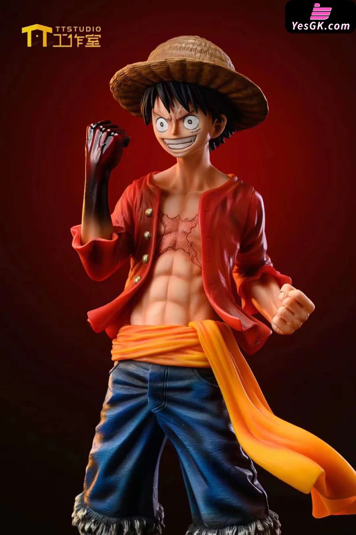 One Piece Change! Jump 50Th Anniversary Luffy Resin Statue - Tt Studio [Pre-Order]