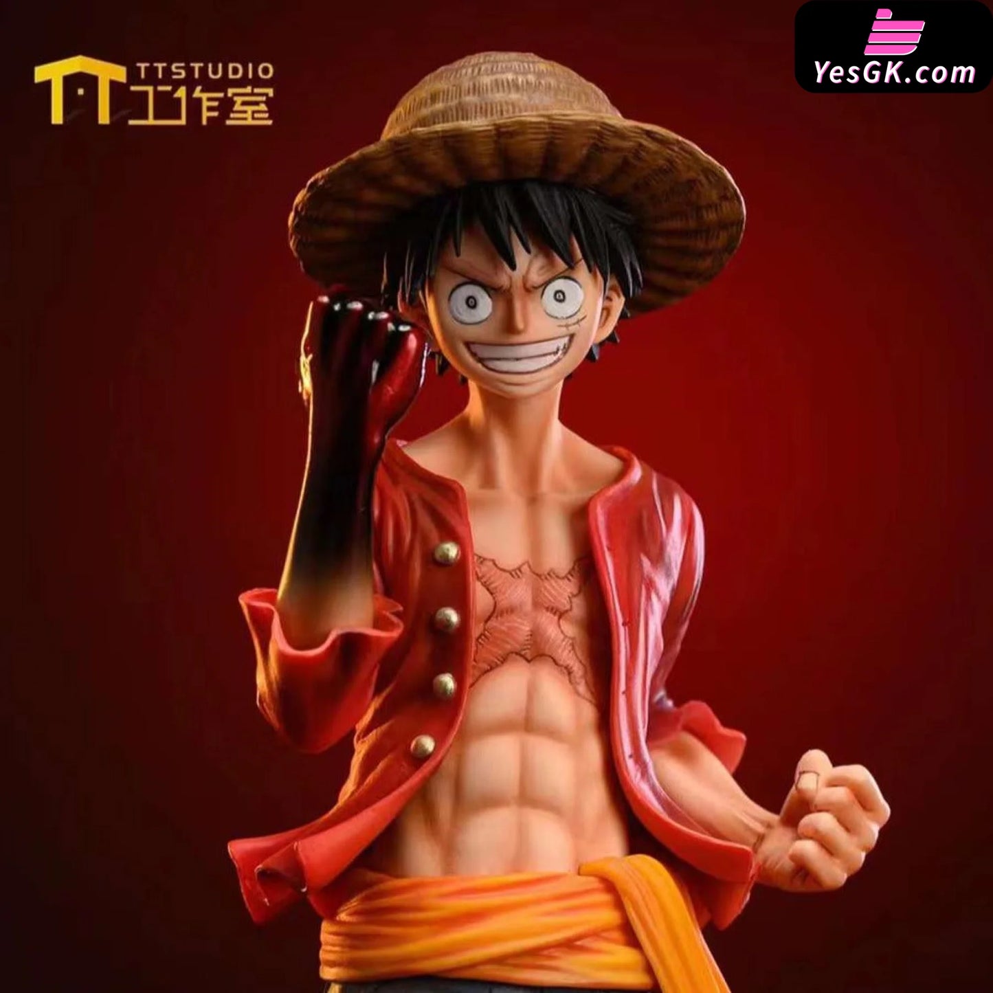 One Piece Change! Jump 50Th Anniversary Luffy Resin Statue - Tt Studio [Pre-Order]