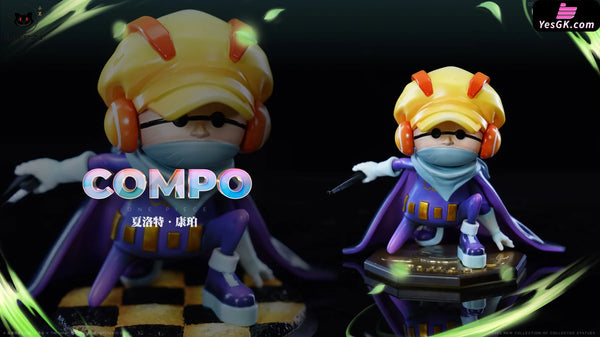 One Piece Charlotte Compo & Charlotte De-Chat pop GK Statue - Black Studio [Pre-Order] One Piece