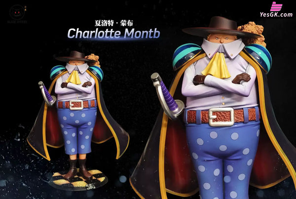 One Piece Charlotte Montb & Charlotte Mobile GK Statue - Black Studio [Pre-Order] - One Piece