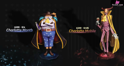 One Piece Charlotte Montb & Charlotte Mobile GK Statue - Black Studio [Pre-Order] - One Piece