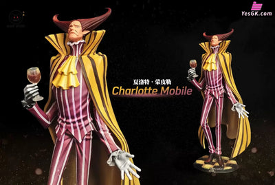 One Piece Charlotte Montb & Charlotte Mobile GK Statue - Black Studio [Pre-Order] - One Piece