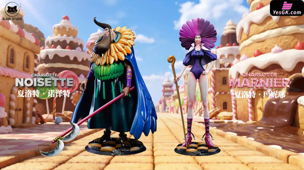 One Piece Charlotte Noisette & Charlotte Marnier GK Statue - Black Studio [Pre-Order Closed] - One Piece