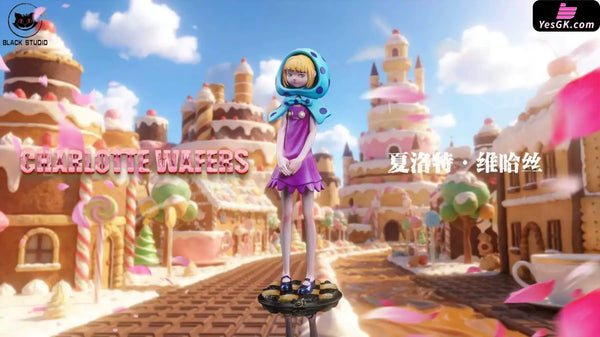 One Piece Charlotte Wafers & Charlotte Wiro GK Statue - Black Studio [Pre-Order Closed] - One Piece