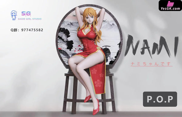 One Piece Cheongsam Nami Chinese Style Series #1 Resin Statue - Show Girl Studio [Pre-Order]