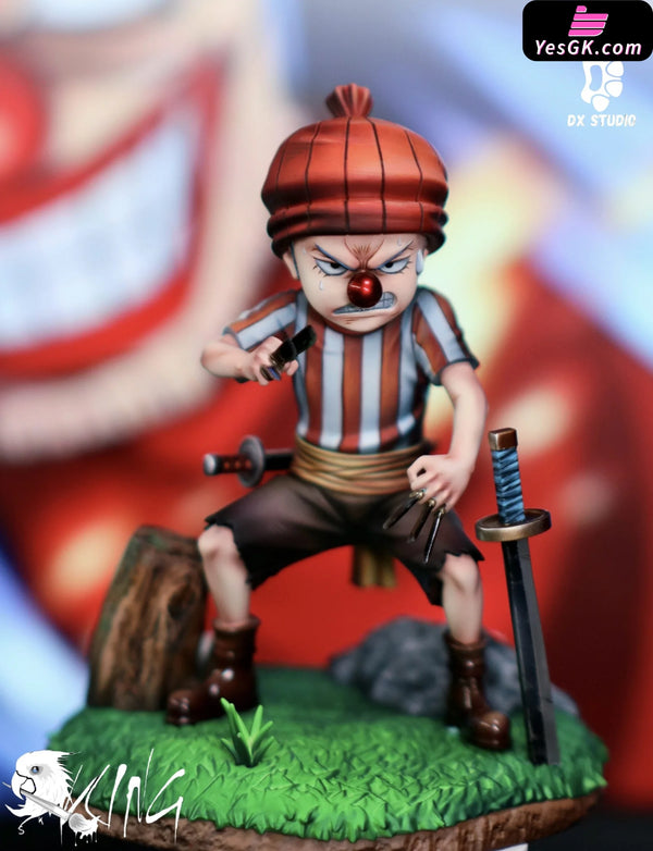 One Piece Childhood Buggy Law Blackbeard GK Statue - DX Studio [Pre-Order] Deposit / Buggy One Piece