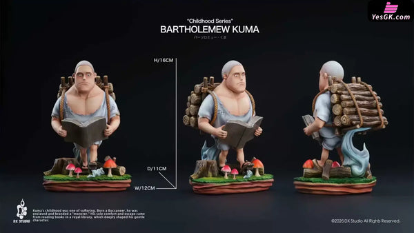 One Piece Childhood Series Gecko Moria X Bartholomew Kuma X Boa Hancock GK Statue - DX Studio [Pre-Order Closed] - Full