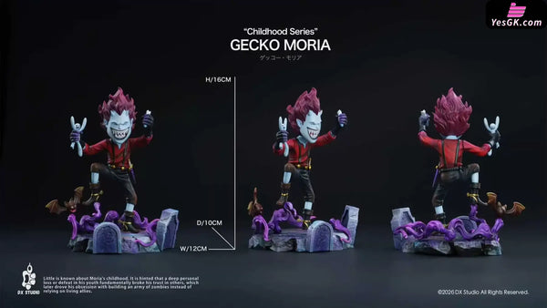 One Piece Childhood Series Gecko Moria X Bartholomew Kuma X Boa Hancock GK Statue - DX Studio [Pre-Order Closed] - Full