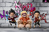 One Piece Childhood Vibes Series #1-3 Donquixote Doflamingo & Dracule Mihawk Gekko Moria Statue - Yz